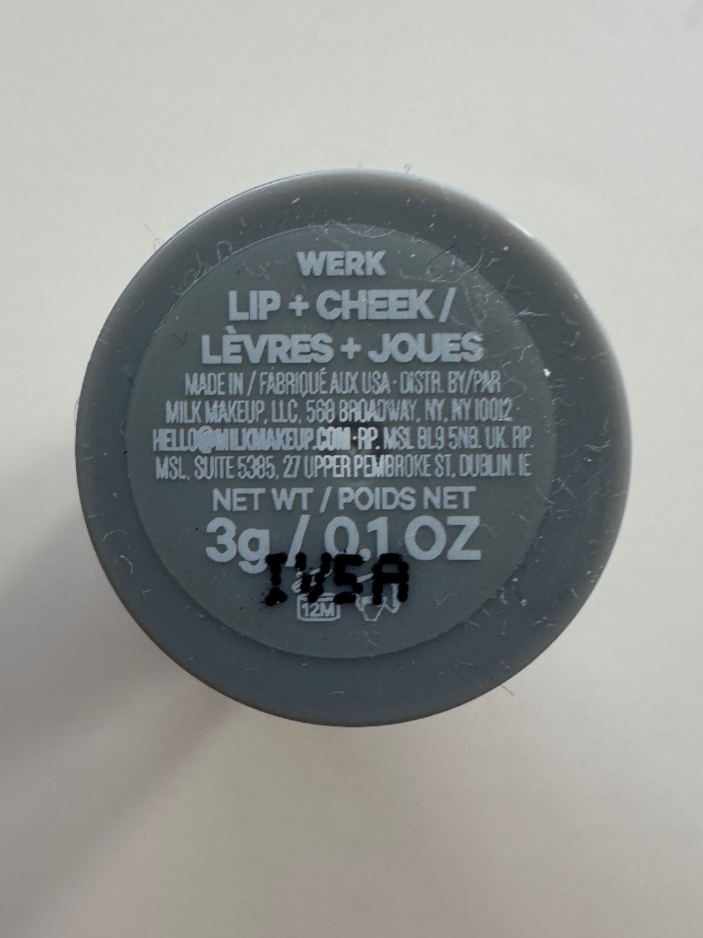 Milk Makeup Lip + Cheek Cream Blush in Werk (dusty rose) - Picture 3 of 7
